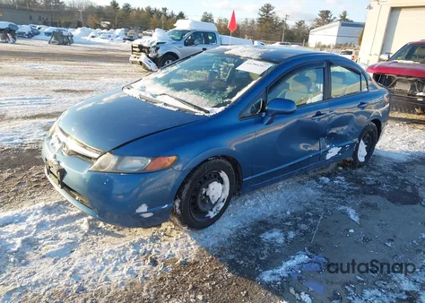 2008 Honda Civic Lx из США, поврежденный, VIN 1HGFA16578L009516